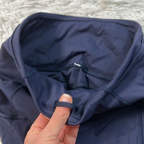 Lululemon Fast & Free Crop II *Nulux 19" Midnight Navy - Picture 3 of 6